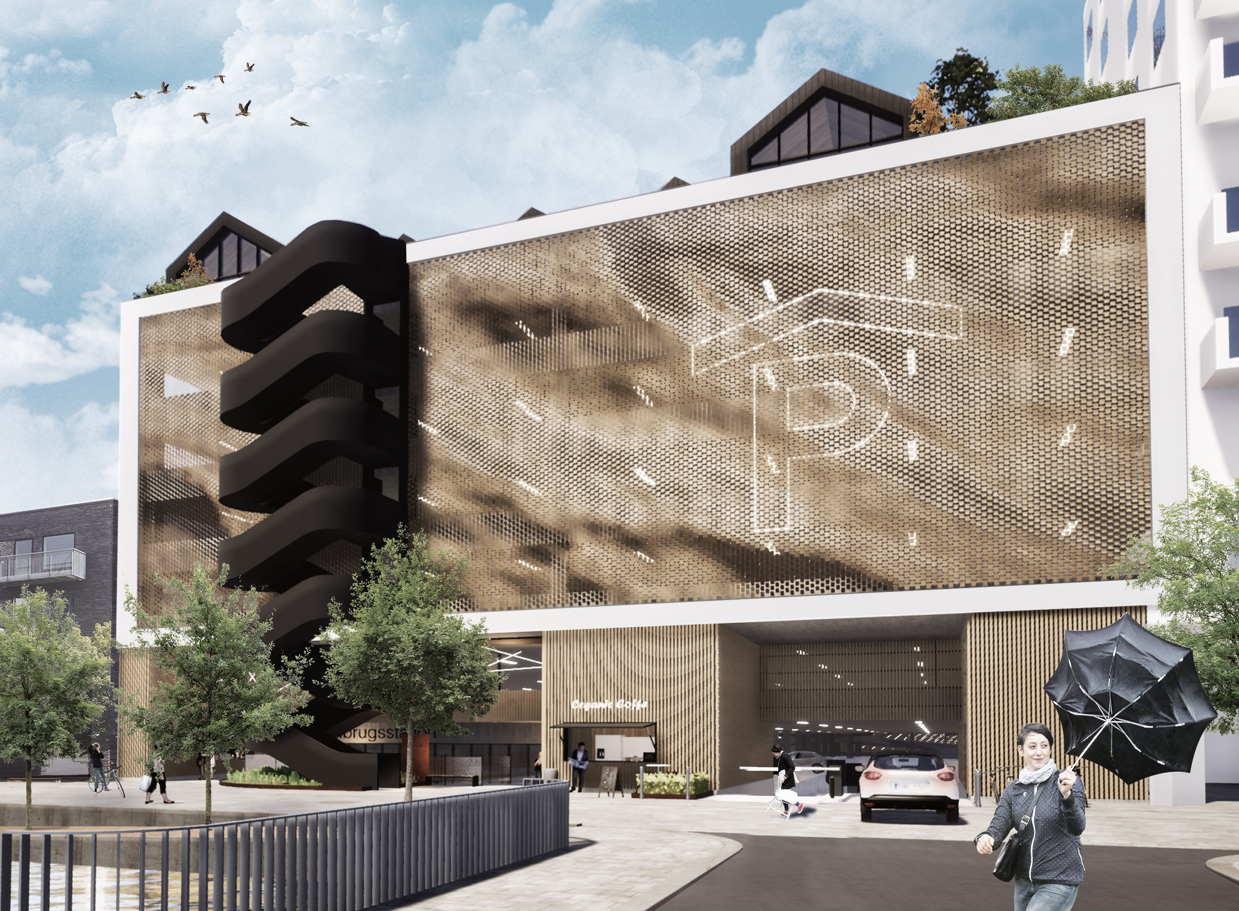 Parking Garage, Copenhagen Parking Garage, Copenhagen
